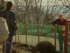 pred domom Radima Dvořáka