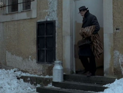 Zadní vchod sanatoria