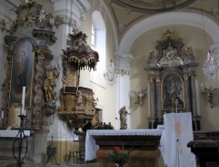 Vesničané v kostele