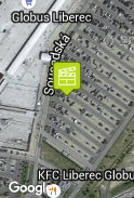 Parkoviště před Globusem