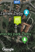 Zarůstání zámku