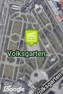 Muž vo Volksgarten