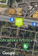 Na hřbitově