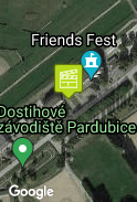 Příchod na závodiště