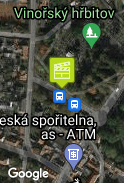 u autobusové zastávky