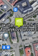 Autobusová zastávka u kostela