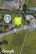 U hřbitova