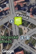 Pohled na kostel sv. Tomáše